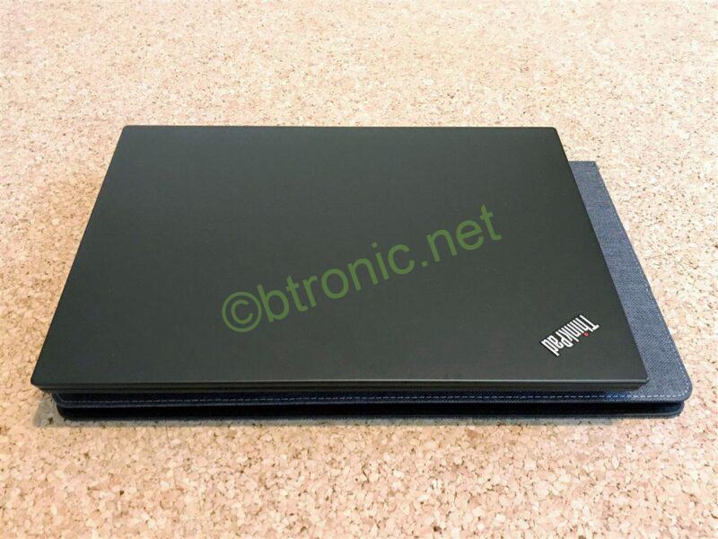 ThinkPad E490とモバイルモニターの比較