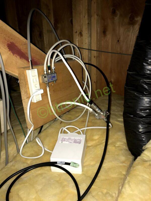 J:COMキャンセル前の分配器周辺