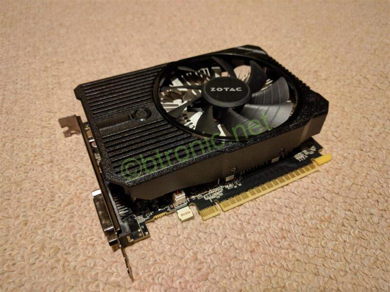 GeForce GTX 1050 2GB (ZOTAC GeForce GTX 1050 2GB Mini)の写真