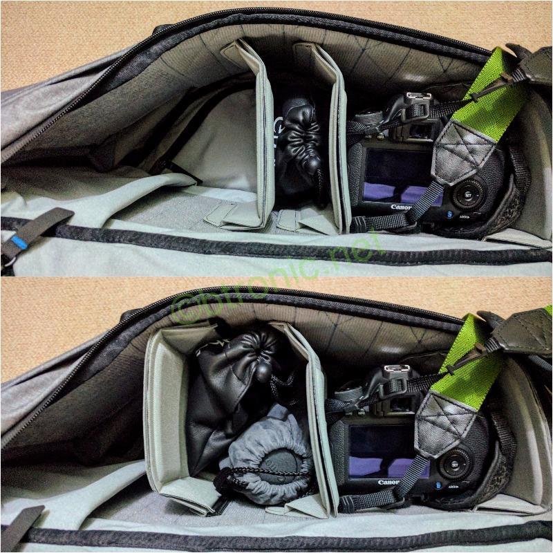 Peak Design Everyday Backpack v1 収納例２