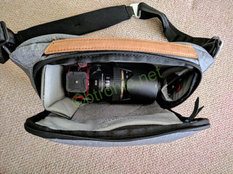 Peak Design Everyday Sling 5LにEOS 6D+ズームレンズ