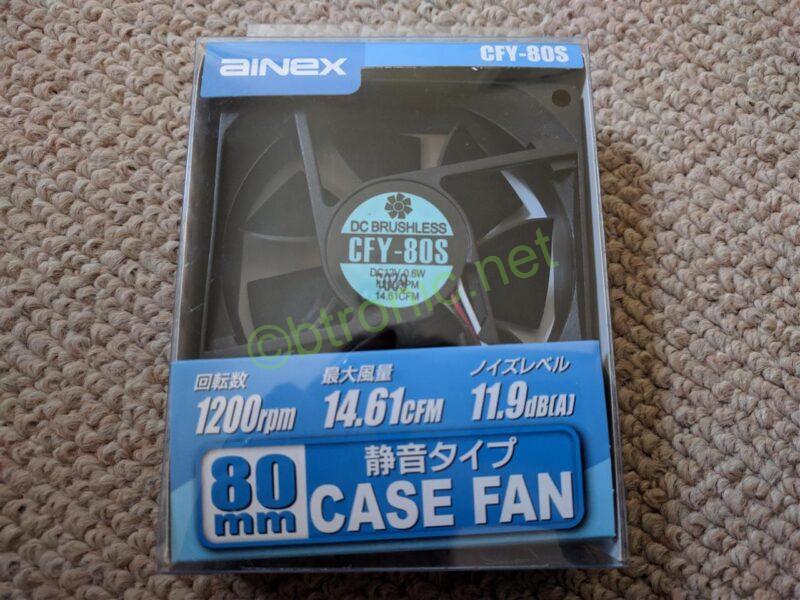 PC用の8cmファン