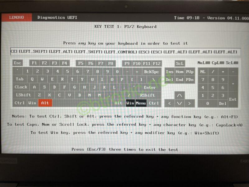 キーボード交換後